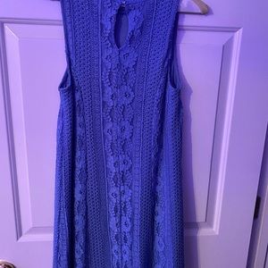 baby blue lace dress